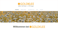 Desktop Screenshot of goldklee.info